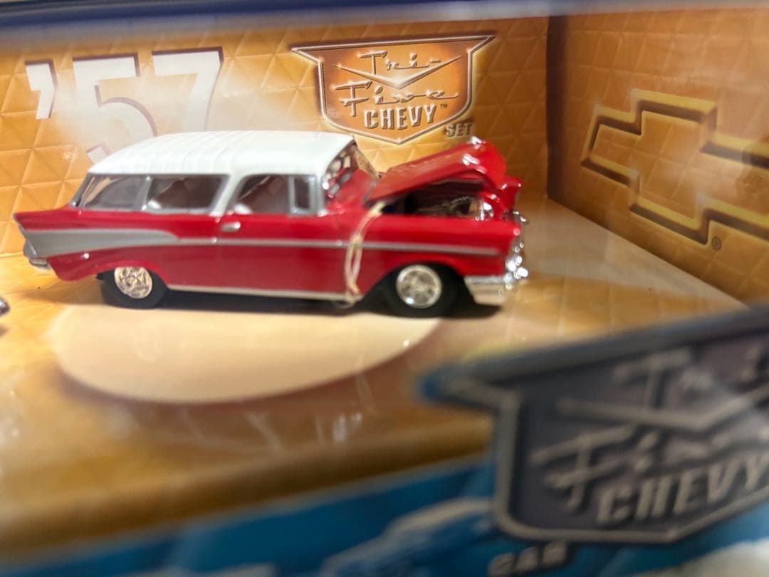 ホットウィール '55-'57 Chevy 3台セット - メルカリ