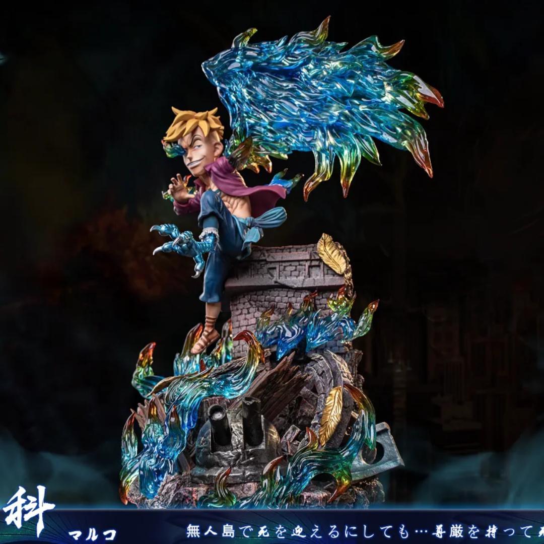 ワンピース 不死鳥マルコ フィギュア ガレージキット 塗装済み完成品