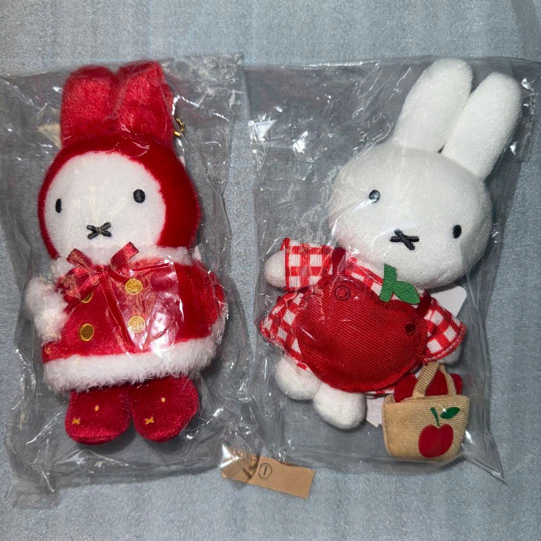 ミッフィーzakkaフェスタ 2026 限定マスコット 2体セット冬のひりんご