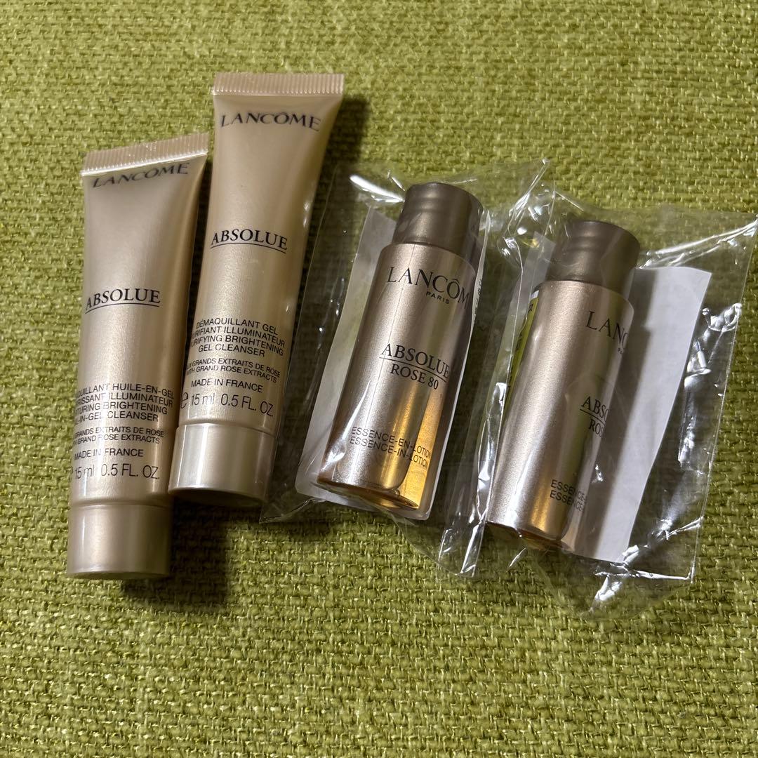 新品】LANCOME✳︎ABSOLUE✳︎クレンジング＆化粧水サンプル2セット