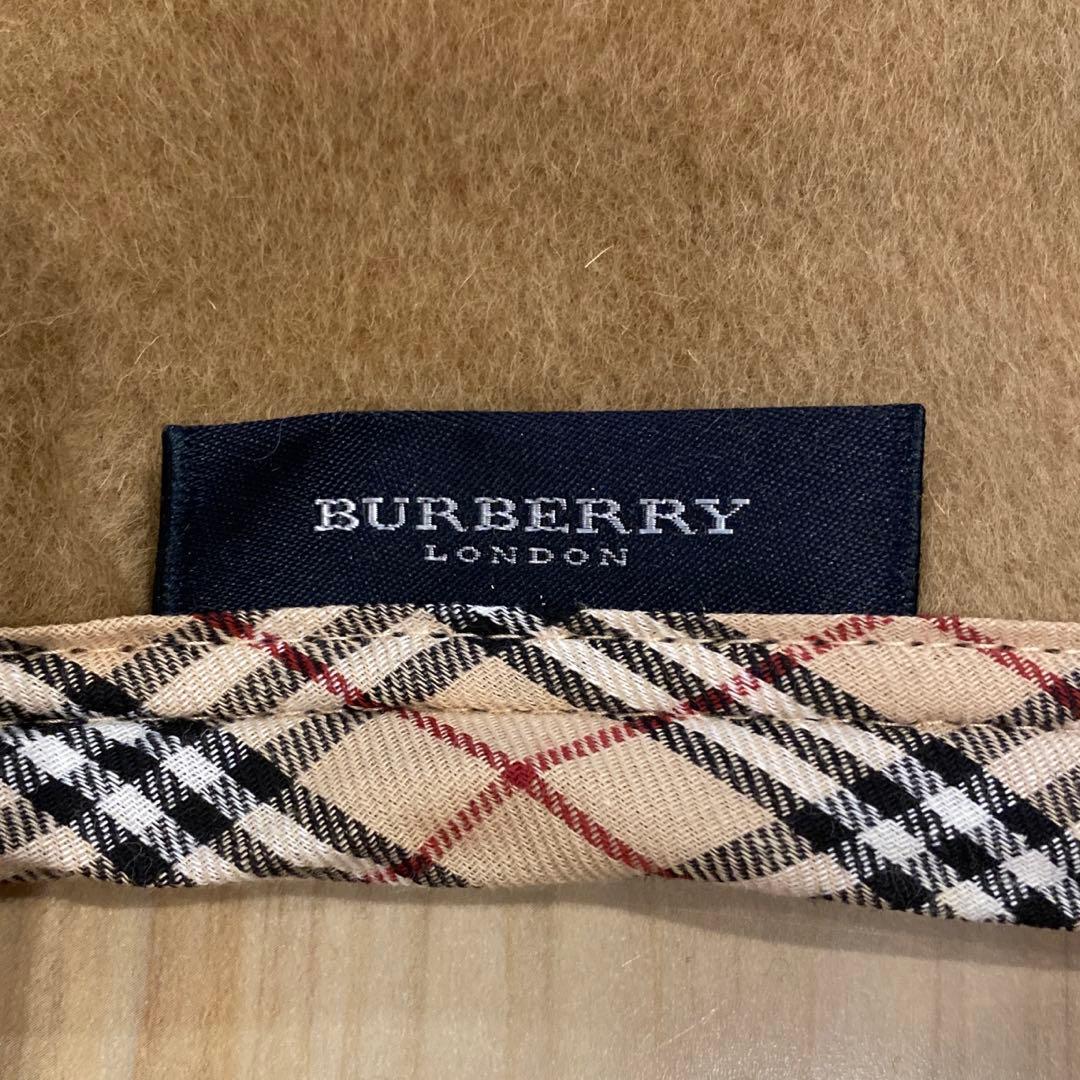 訳あり】Burberry バーバリー ウール毛布 シングル ノバチェック