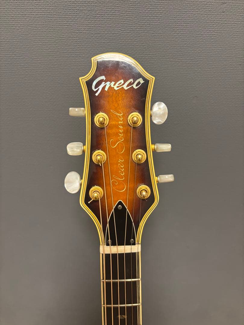 Greco cs120 Clear Sound アコースティックギター - メルカリ