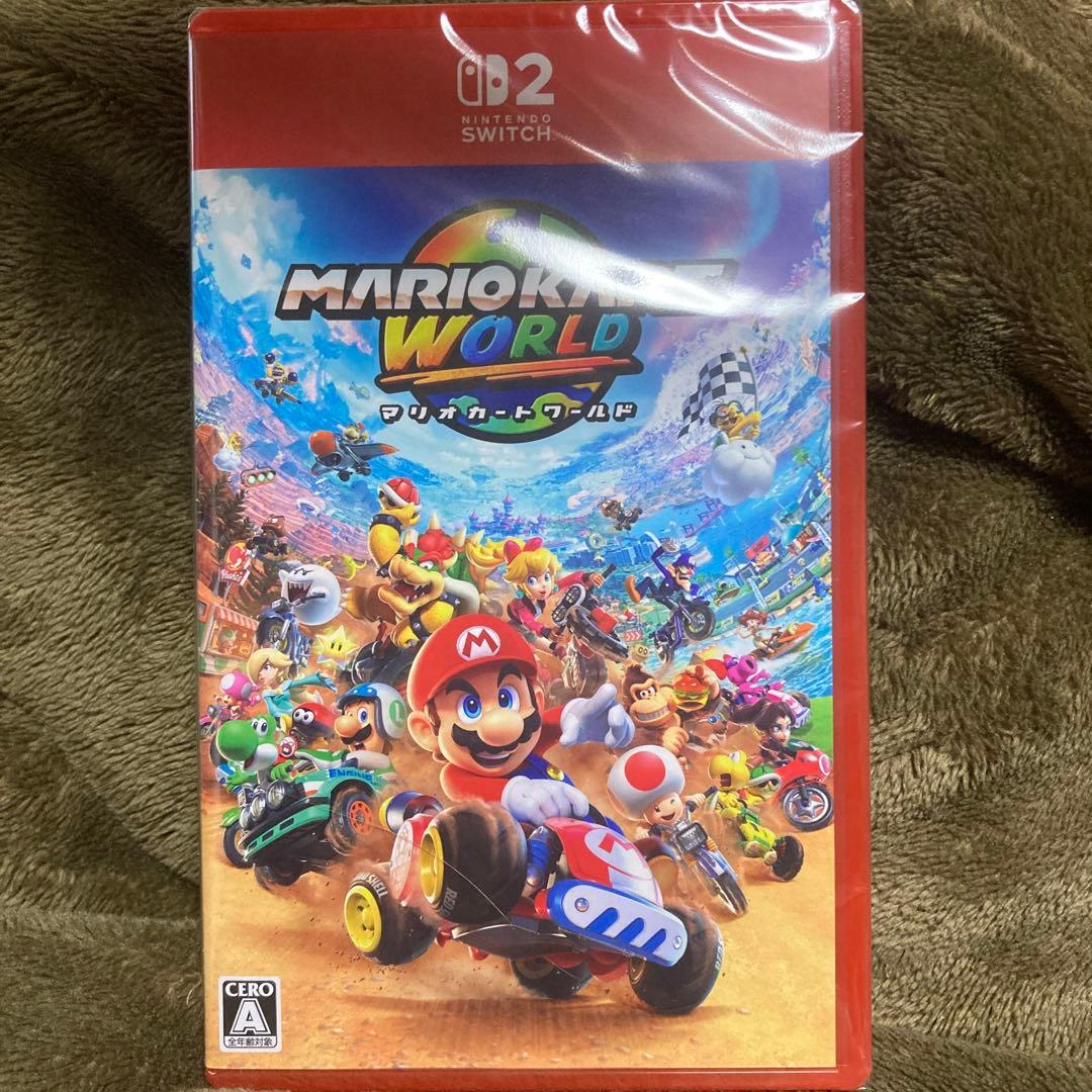 新品未開封　マリオカート ワールド Switch2 パッケージ版 Amazon.co.jp: Nintendo Switch 2(日本語・国内専用) マリオカート