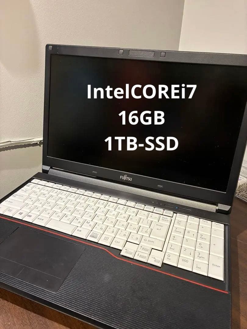 【CORE i7】富士通LIFEBOOK A574/M 16GB 1TBSSD 即納パソコン】 LIFEBOOK A574/M 【中古パソコン直販(37523)】