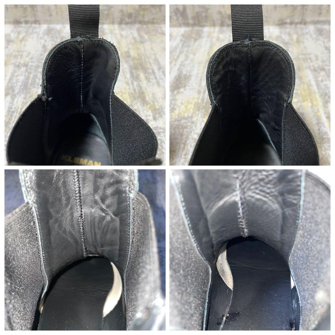 ☆人気困難☆クレマン GLR コラボ サイドゴアブーツ【27】ブラック 美