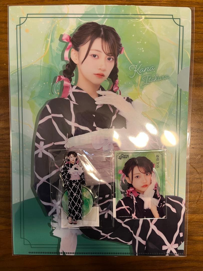 板倉可奈 浴衣すきくじ アクスタ他3点 - メルカリ