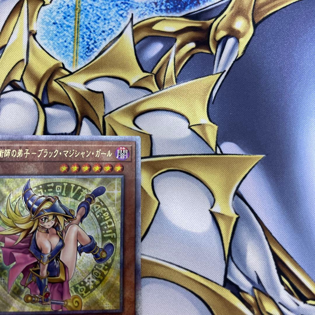 美品 五つ目 遊戯王 魔術師の弟子 ブラックマジシャンガール 25th