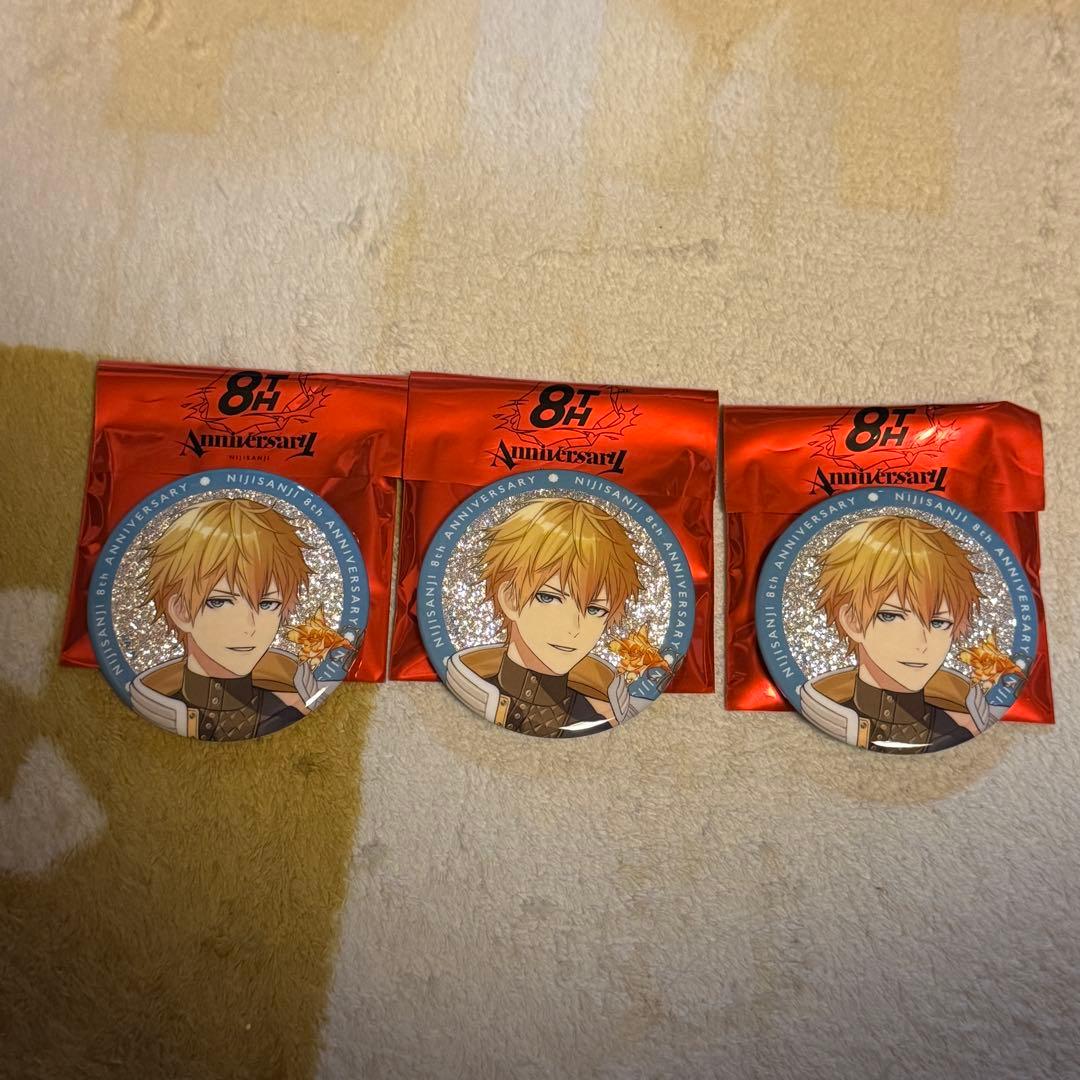 にじさんじ 缶バッジ エクス・アルビオ 3個セット - メルカリ