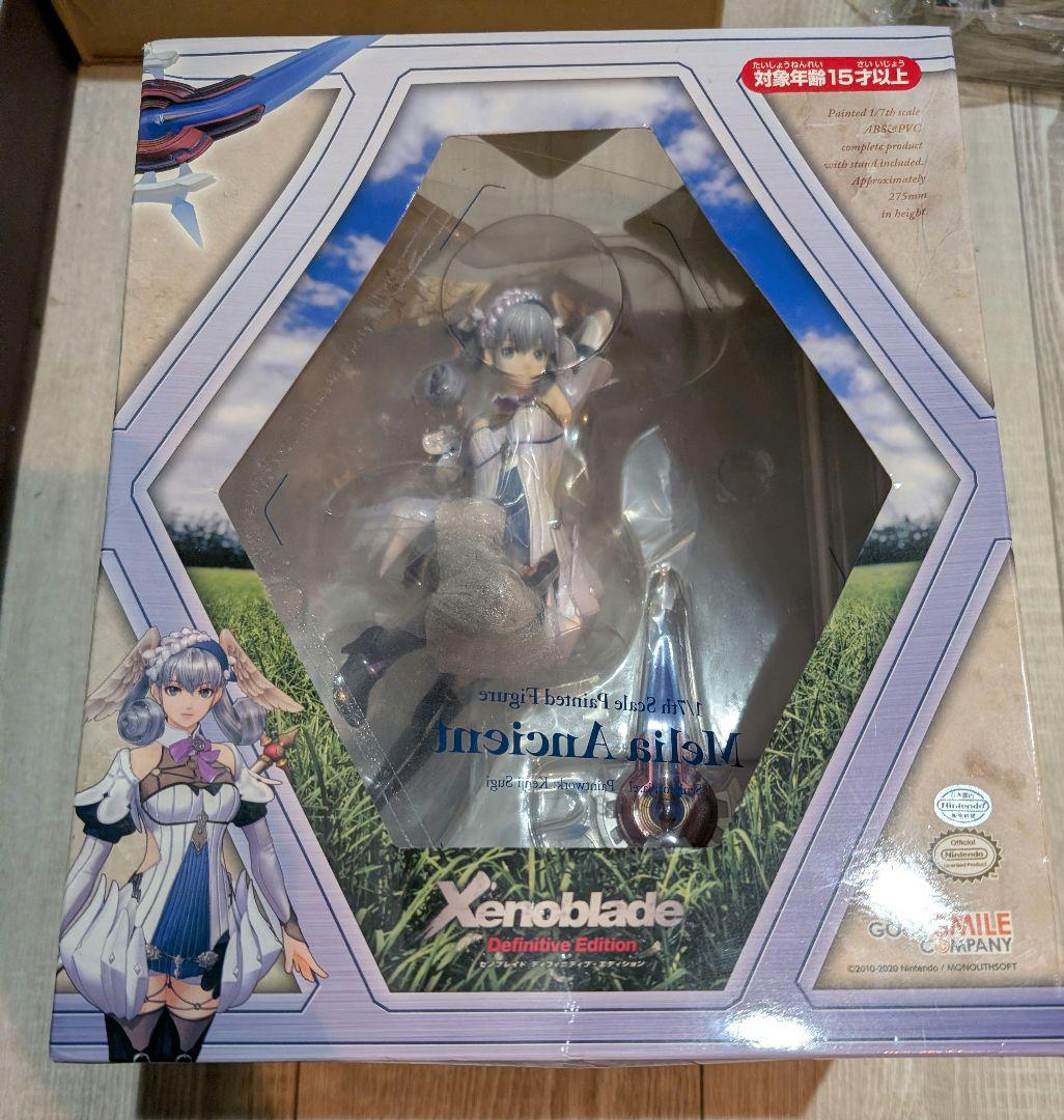 開封品　Xenobladゼノブレイド　メリア・エンシェント　フィギュア ゼノブレイド ディフィニティブ・エディション」よりメリア