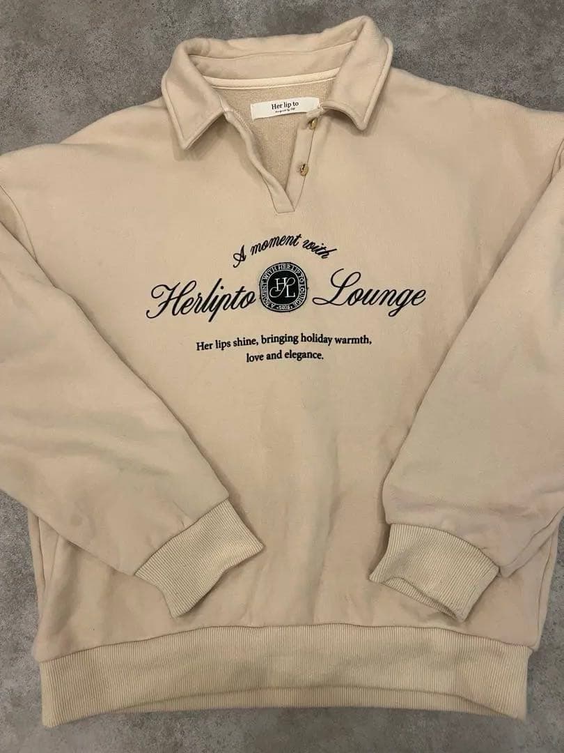 herlipto Lounge Polo Sweatshirt - メルカリ