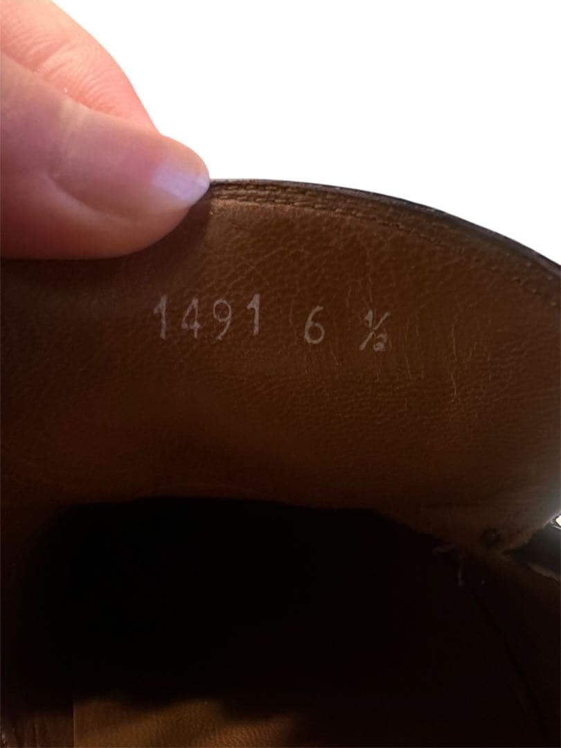 すの様希少GIANNI VERSACE ネイビー ローファー スクエアトゥ 牛革