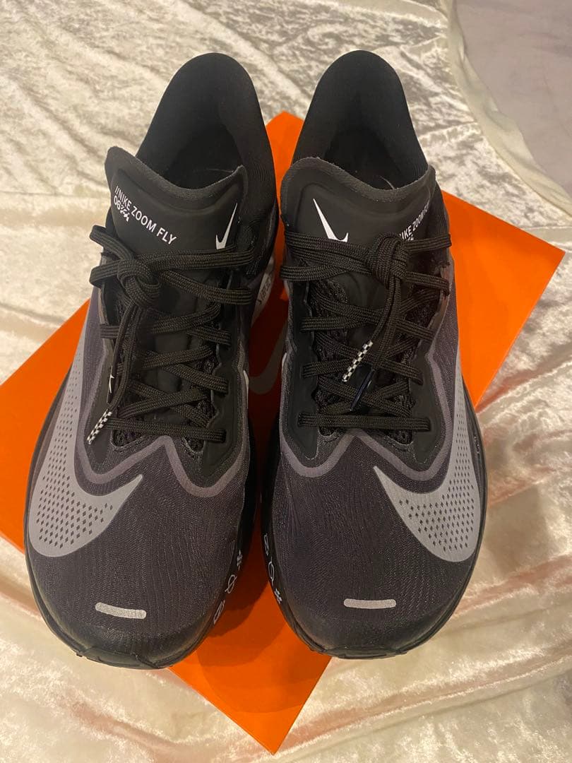 美品・箱付き【NIKE ズームフライ6 】26.5cm zoomflyブラック