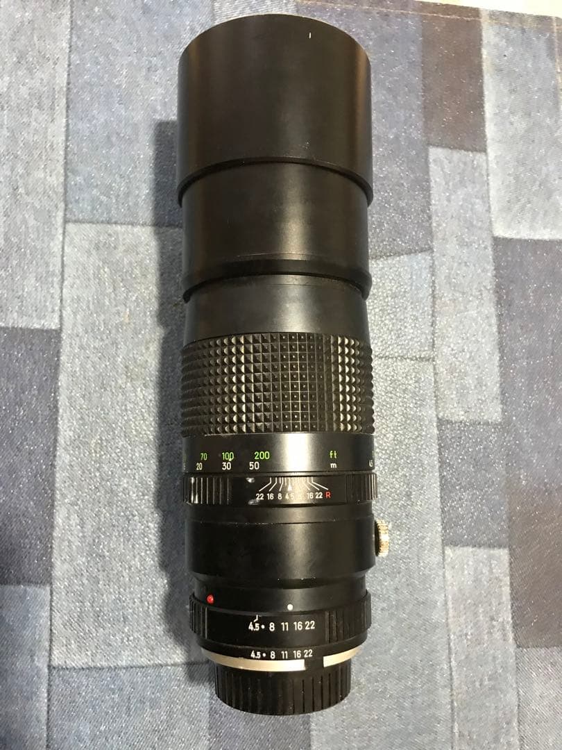 コニカミノルタ NewMC 300/4.5 交換レンズ ミノルタ AF 75-300/4.5-5.6 DV II