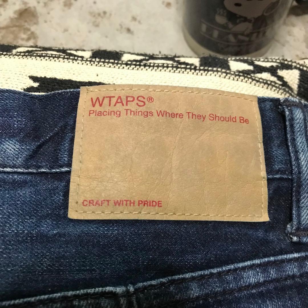 ［希少／完売モデル］M《★ WTAPS ★》美品 ヴィンテージフェード加工デニム