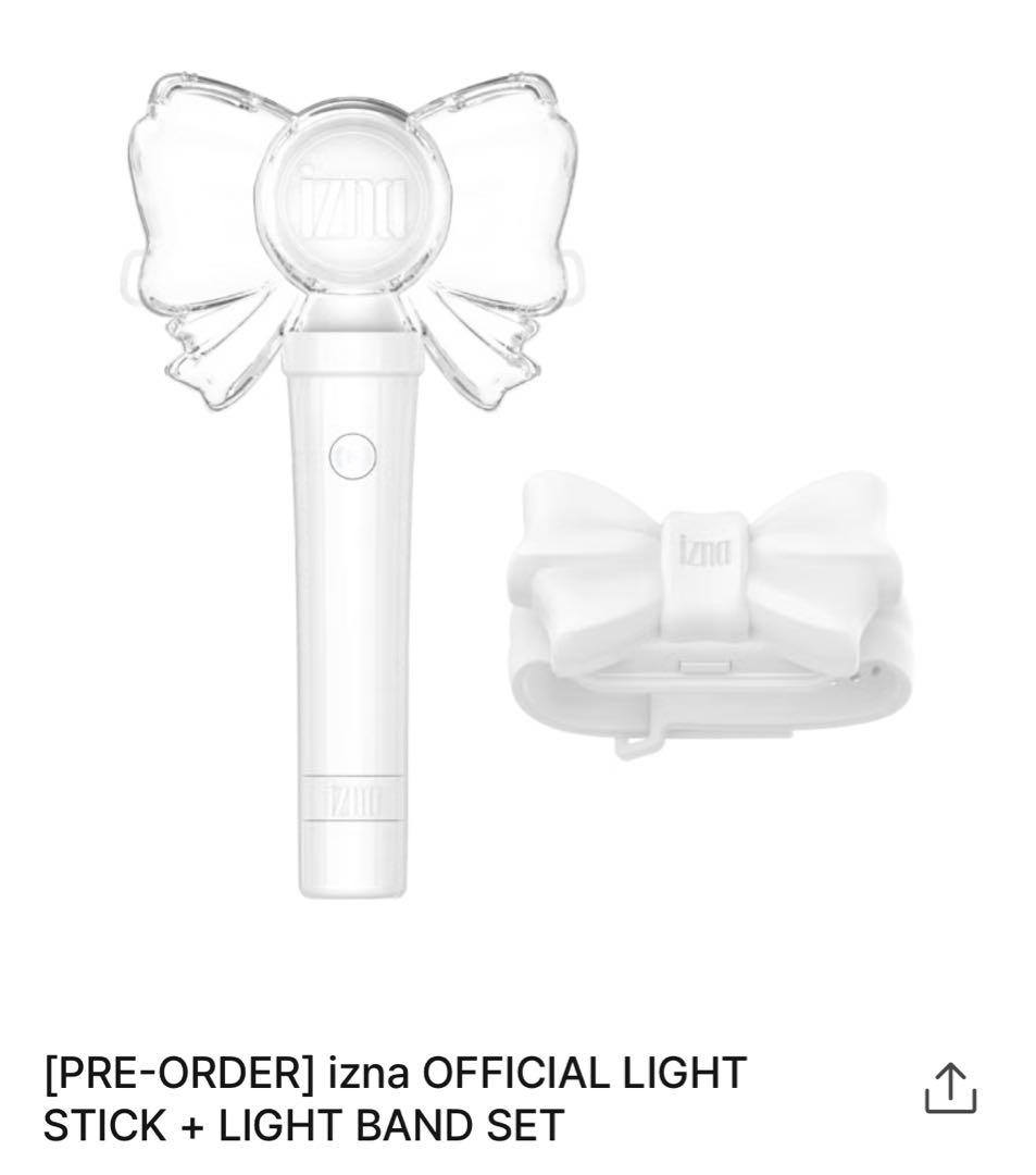izna OFFICIAL LIGHT STICK + BAND SET - メルカリ