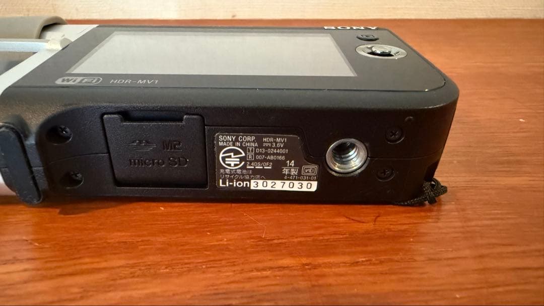 ビデオカメラ SONY HDR -MV1