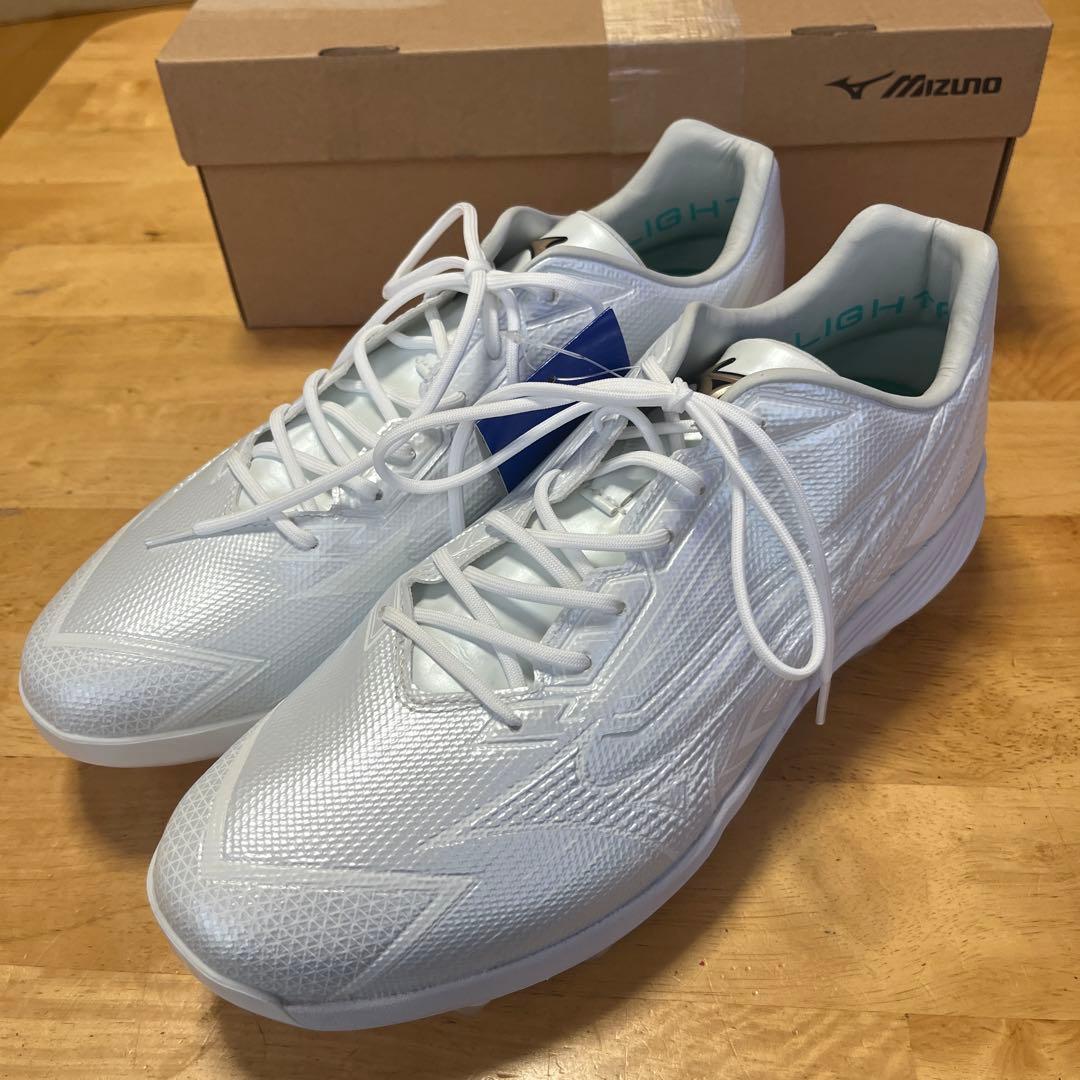 新品 野球 スパイク ポイント ミズノ ライトレボエリートTPU 27.5 MIZUNO（ミズノ） 返品送料無料 野球 スパイク ポイント 大人 ミズノ