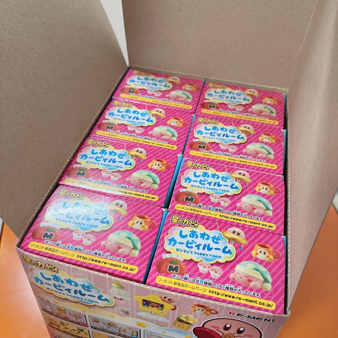 新品未使用】リーメント しあわせカービィルーム 全8種 外箱・内箱付属
