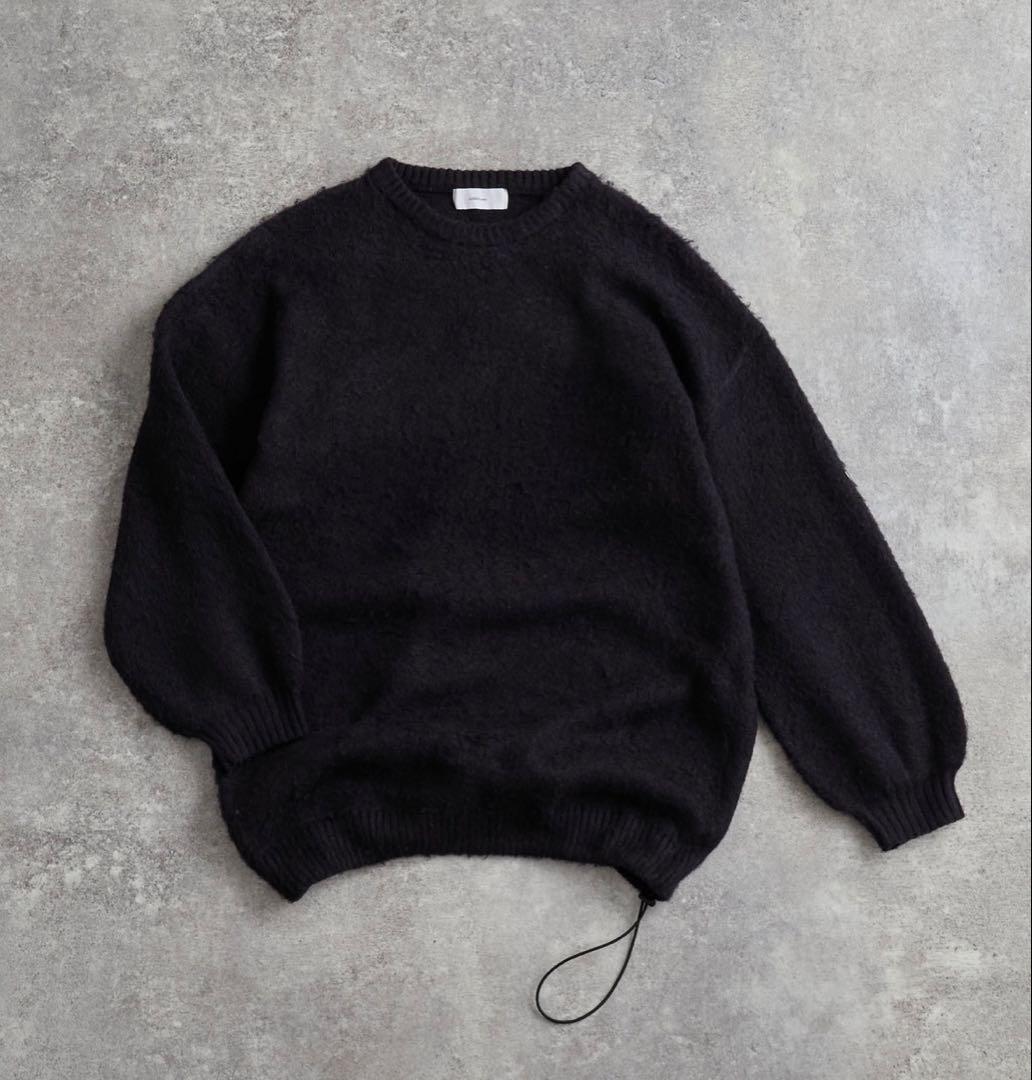 ADRER 極上ふわもちニット X-SMALLサイズ ブラック系2 - メルカリ