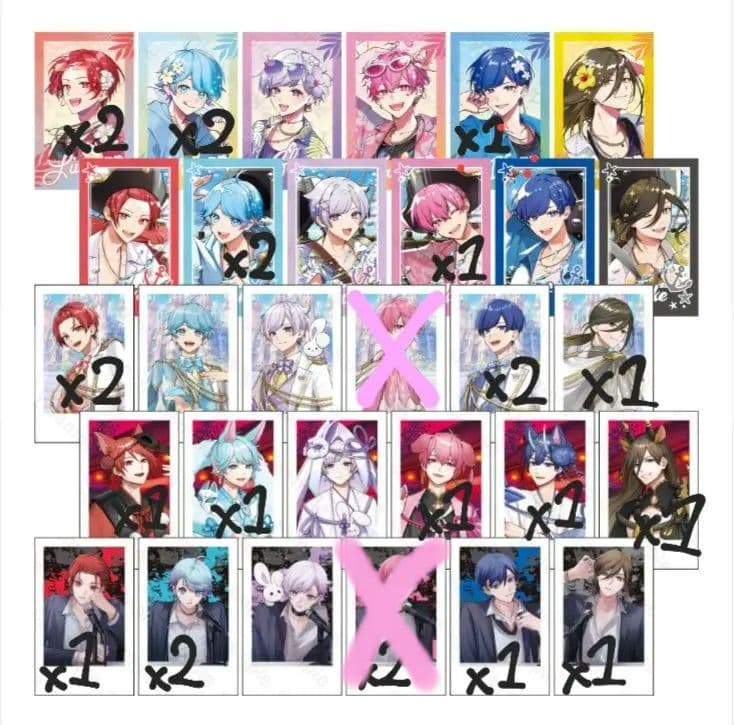 いれいすチェキ風トレカ第5弾 - メルカリ