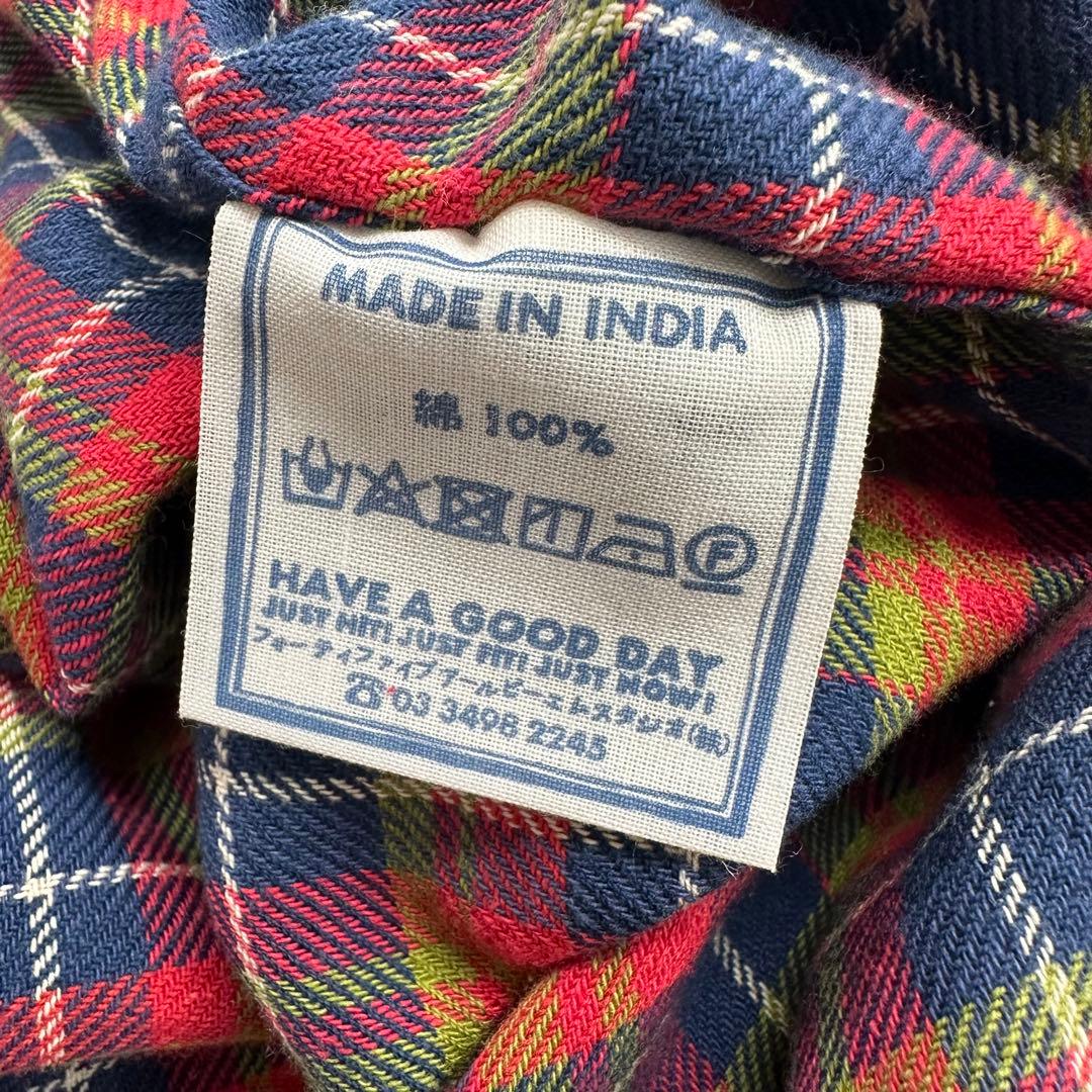 パ*ダ様 45R インドネルのタックフリルブラウス サイズ3