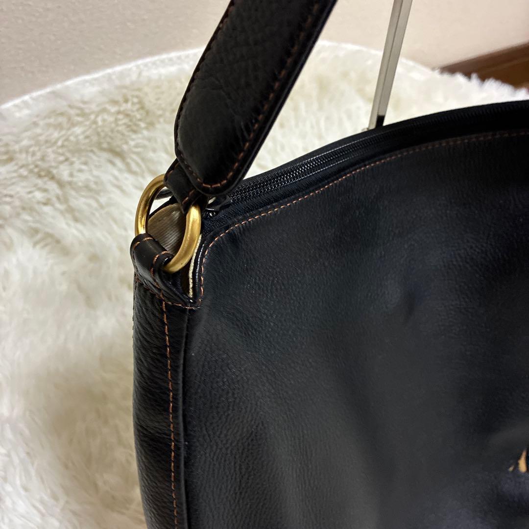 yukasan様専用です。キタムラ ワンショルダーバッグ シボ革 レザー 黒