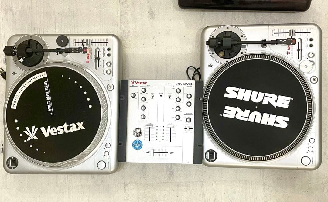Vestax ターンテーブル、ミキサー DJセット DJ機材 ベスタクス