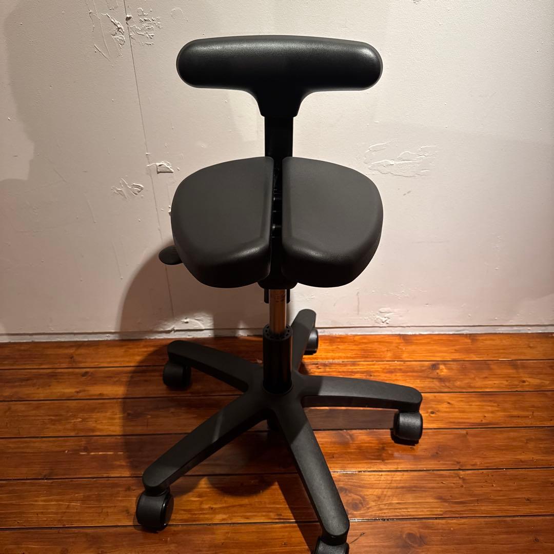 アーユルチェア オクトパス ブラック ayurchair 体圧分散マット付き極