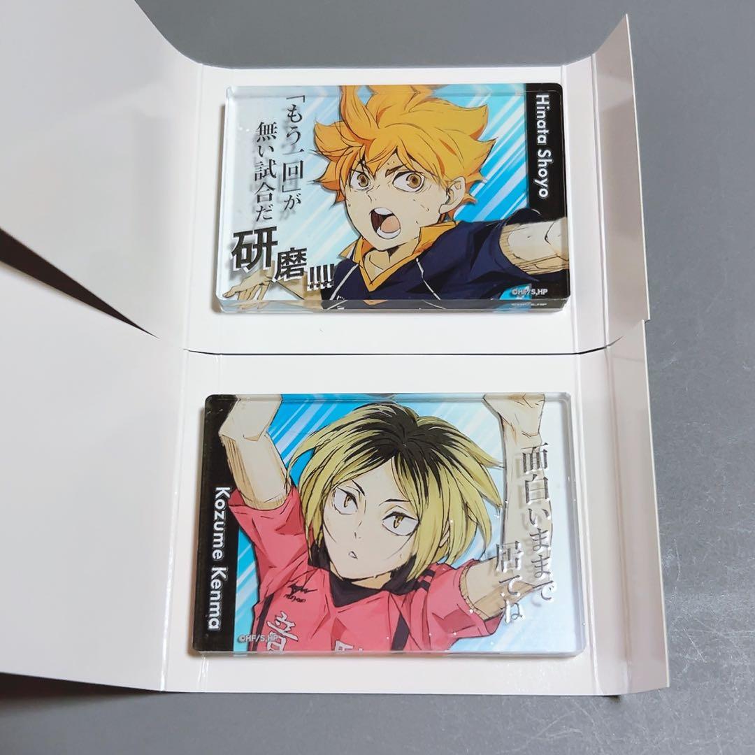 ハイキュー 日向翔陽 孤爪研磨 アクリルブロック スペシャル 2種