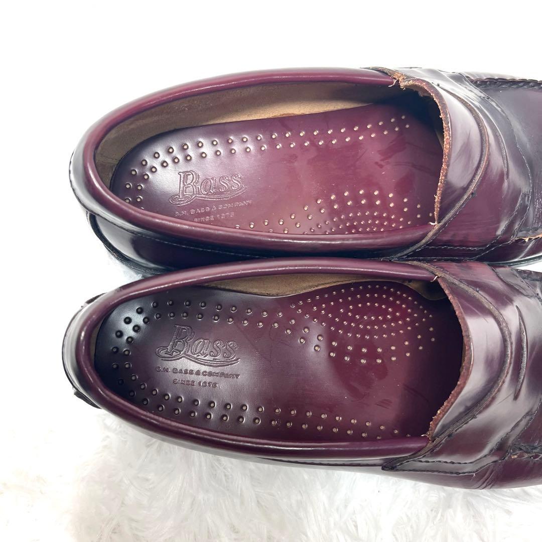 【美品】 G.H.BASS ローファー ローガン 26.0cm ジーエイチ