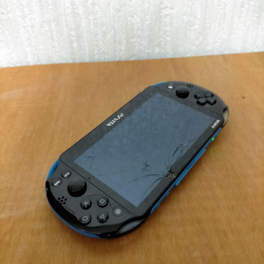 Y-144 PSVITA 本体 PCH-2000 ブラック ブルー ジャンク扱い - メルカリ