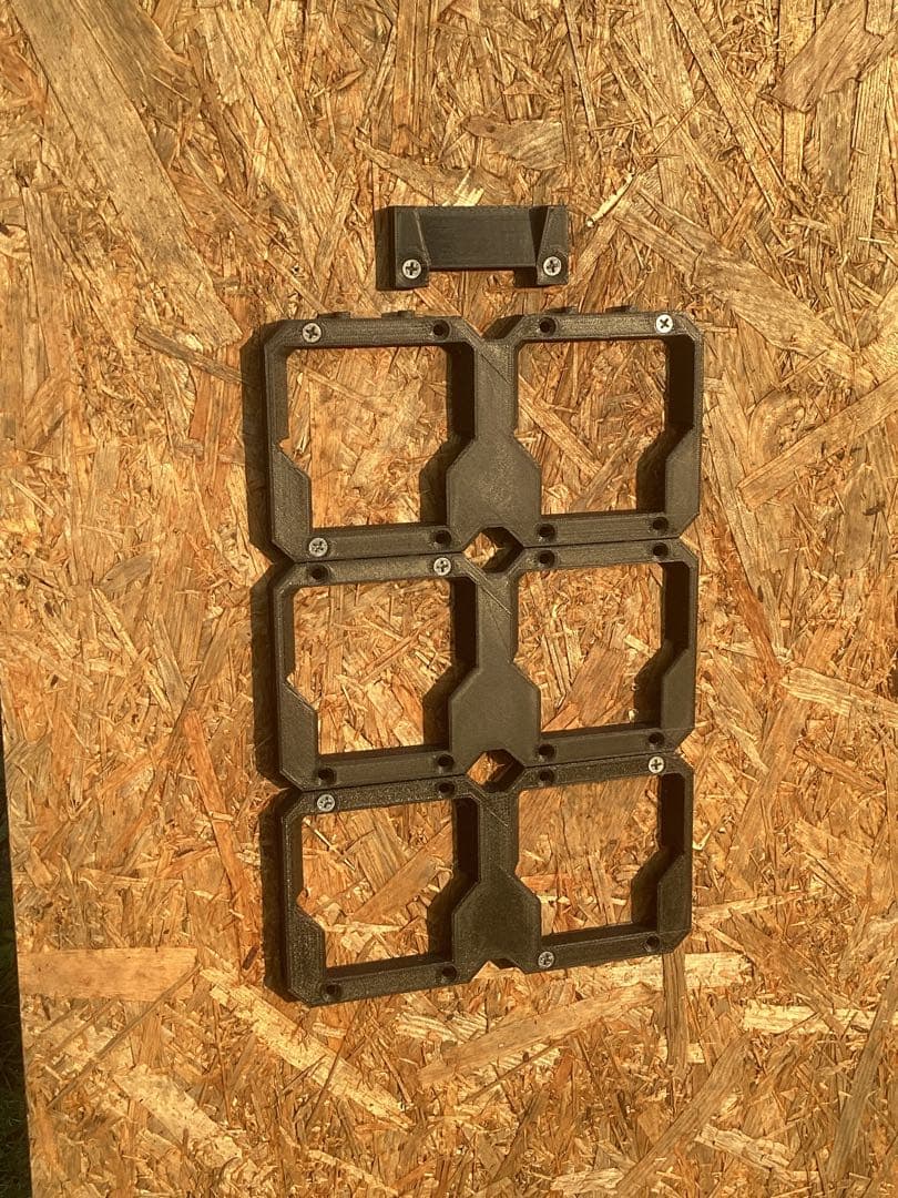 送料無料 ミルウォーキー パックアウト マウント ABS仕様 Eセット 黒18個