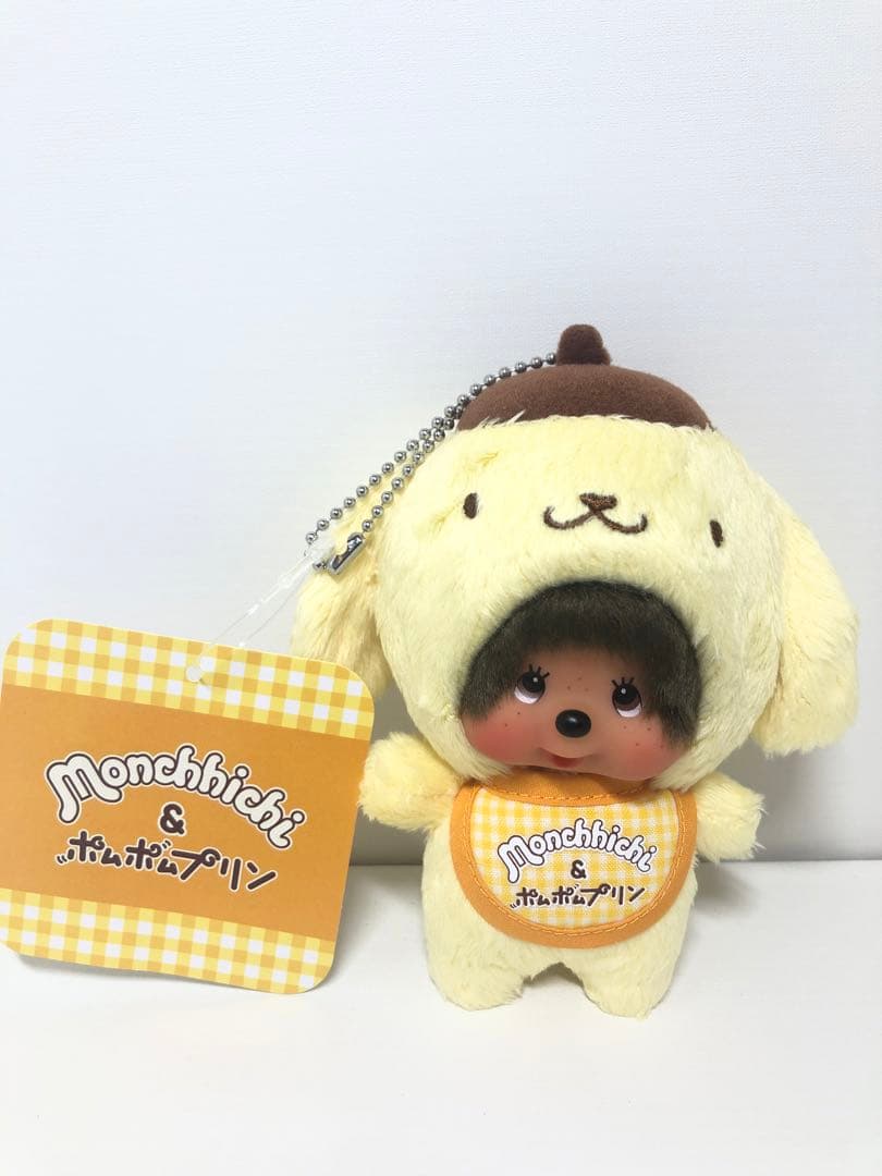 新品 2018年発売 ポムポムプリン モンチッチ サンリオ キーチェーン