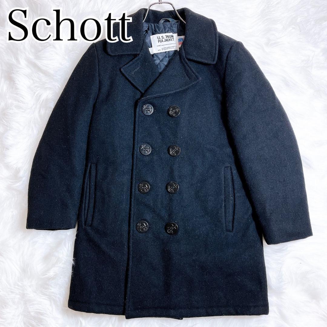USA製 Schott U.S 740N ダブル ピーコート ショット Pコート - メルカリ