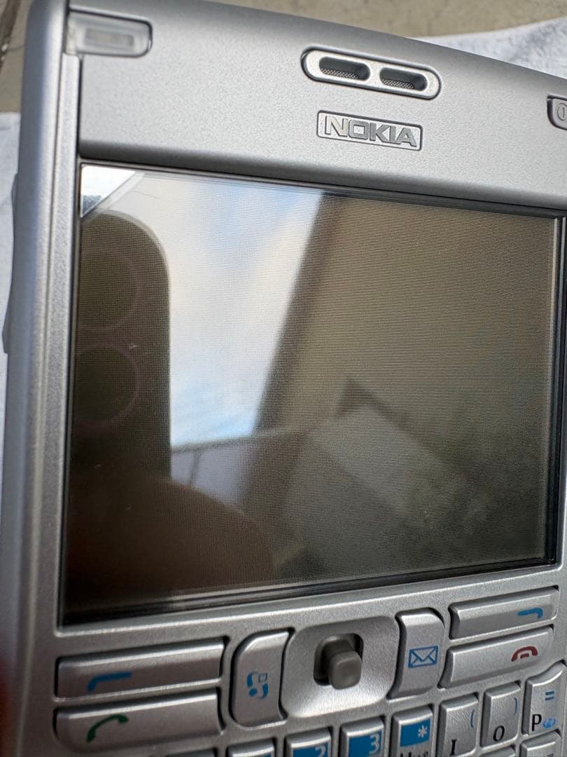 Nokia E61シルバー 携帯電話 QWERTY ソフトバンク 新品未使用 - メルカリ