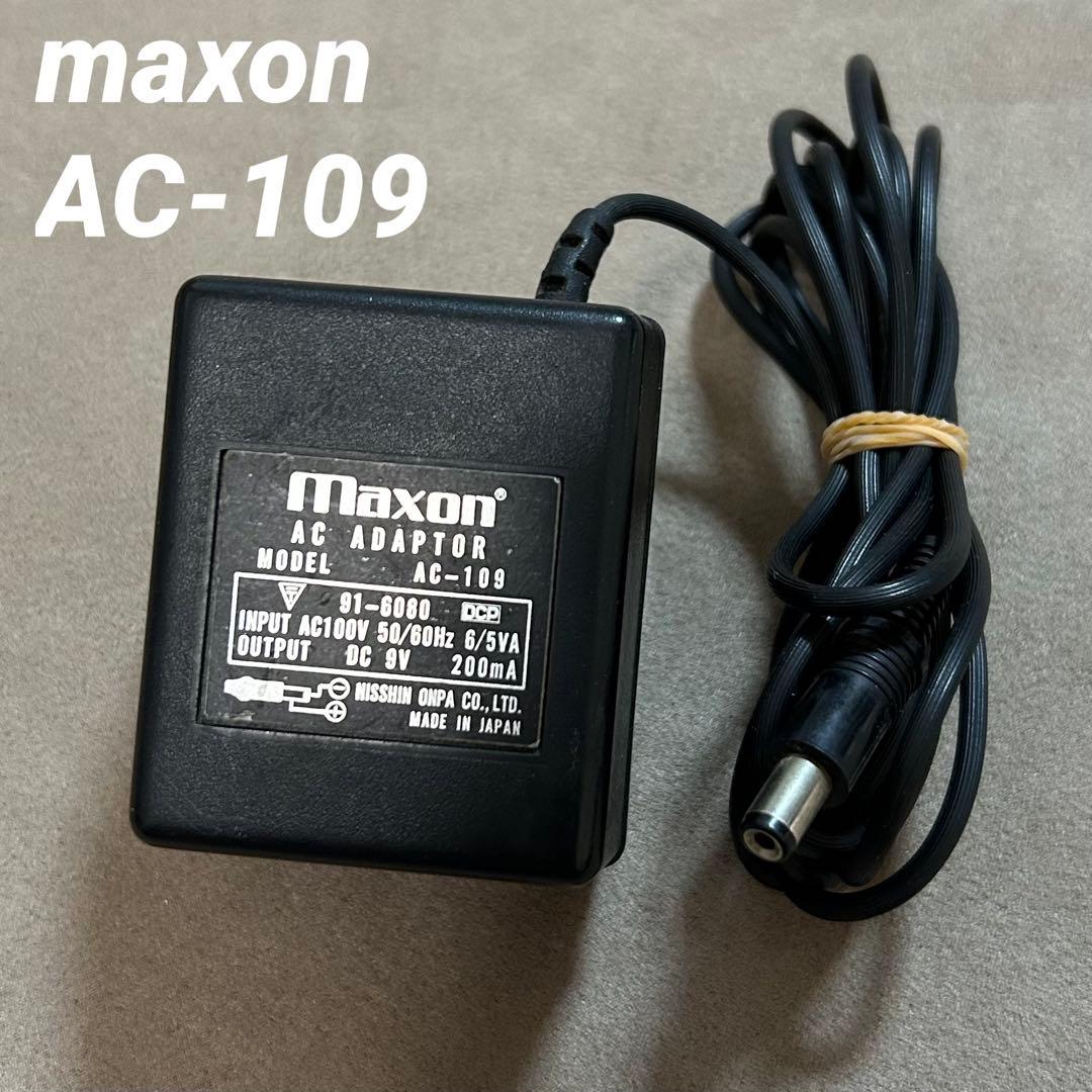 maxon AC-109 アダプター マクソン エフェクター 9v ペダル - メルカリ