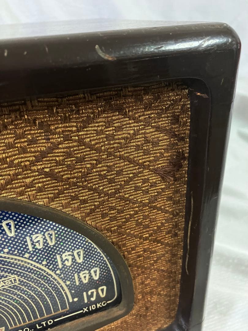 稼働品】 GENERAL 真空管ラジオ オーバーホール済 アンティーク レトロ