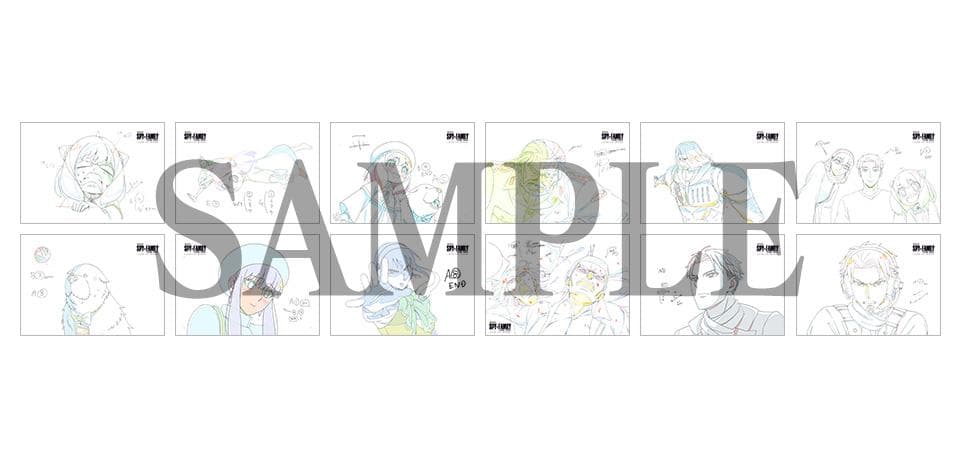 SPY×FAMILY CODE White　WIT STORE限定　複製原画 数量限定】WITストア特典 スタッフ直筆サイン付き「劇場版 SPY×FAMILY
