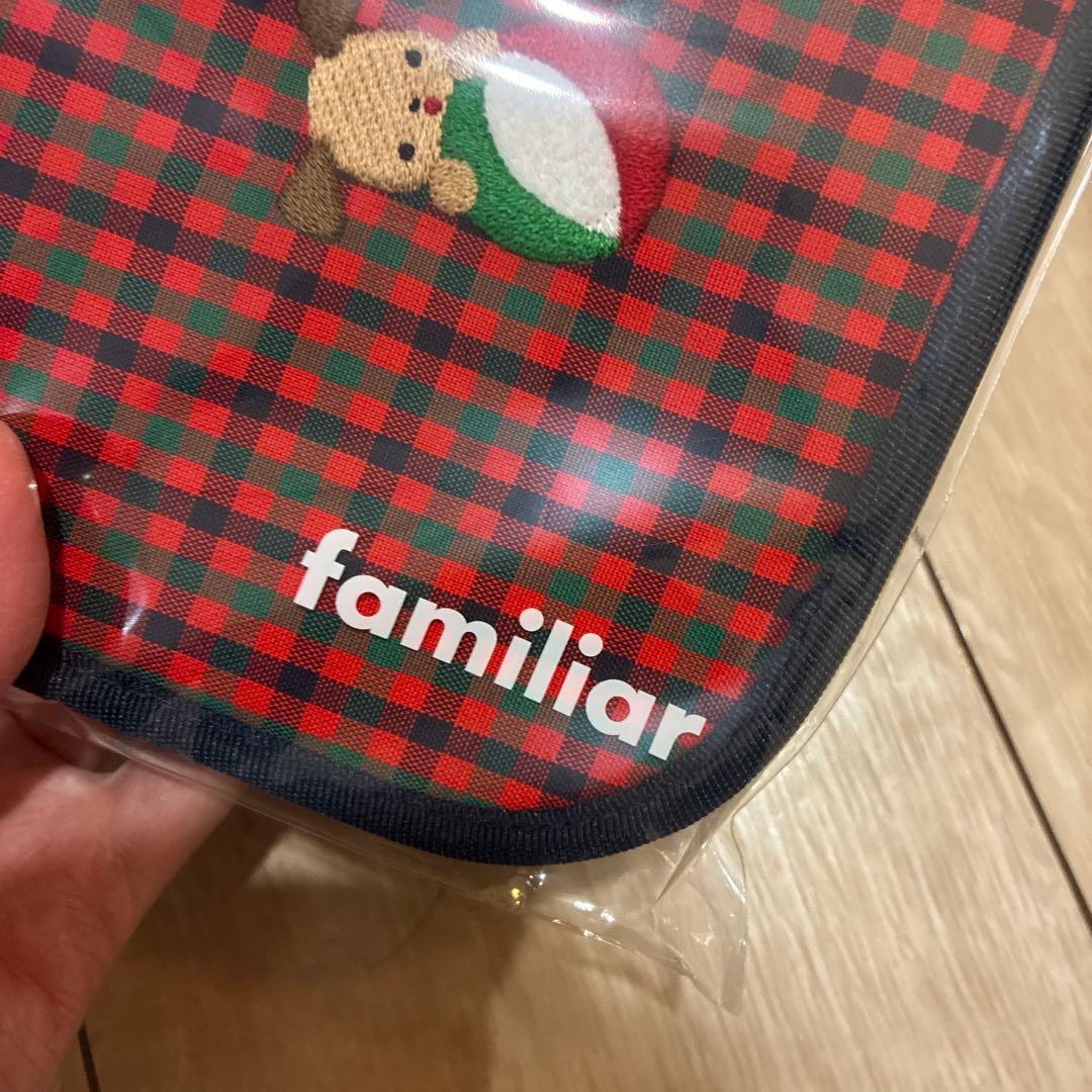 未開封品！familiar 母子手帳ケース チェック柄の通販はau PAY