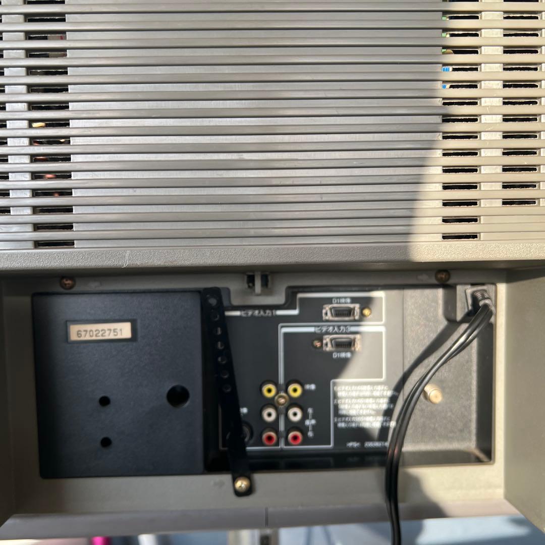 動作品】 東芝 ブラウン管テレビ 21インチ 21FFG03リモコン付き - メルカリ