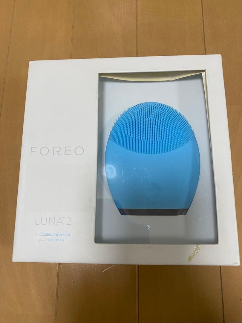 FOREO LUNA 2 ブルー FOREO LUNA mini 2 Sonic Facial Cleansing Brush for Every Skin Type