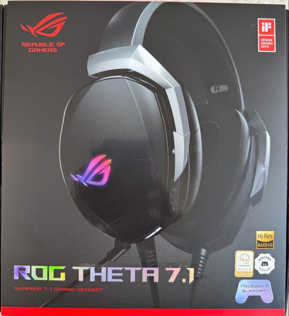 ROG THETA 7.1 ゲーミングヘッドセット ゲーミングヘッドセット ROG Theta 7.1 [USB-C /両耳 /ヘッドバンド