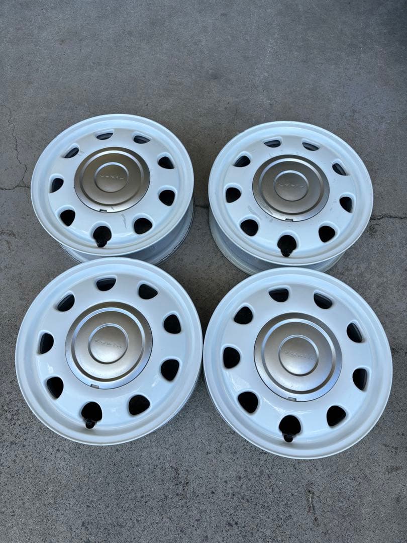 スズキ純正 ホイール ラパンLC／ショコラ ENKEI製 ホワイト 4本 - メルカリ