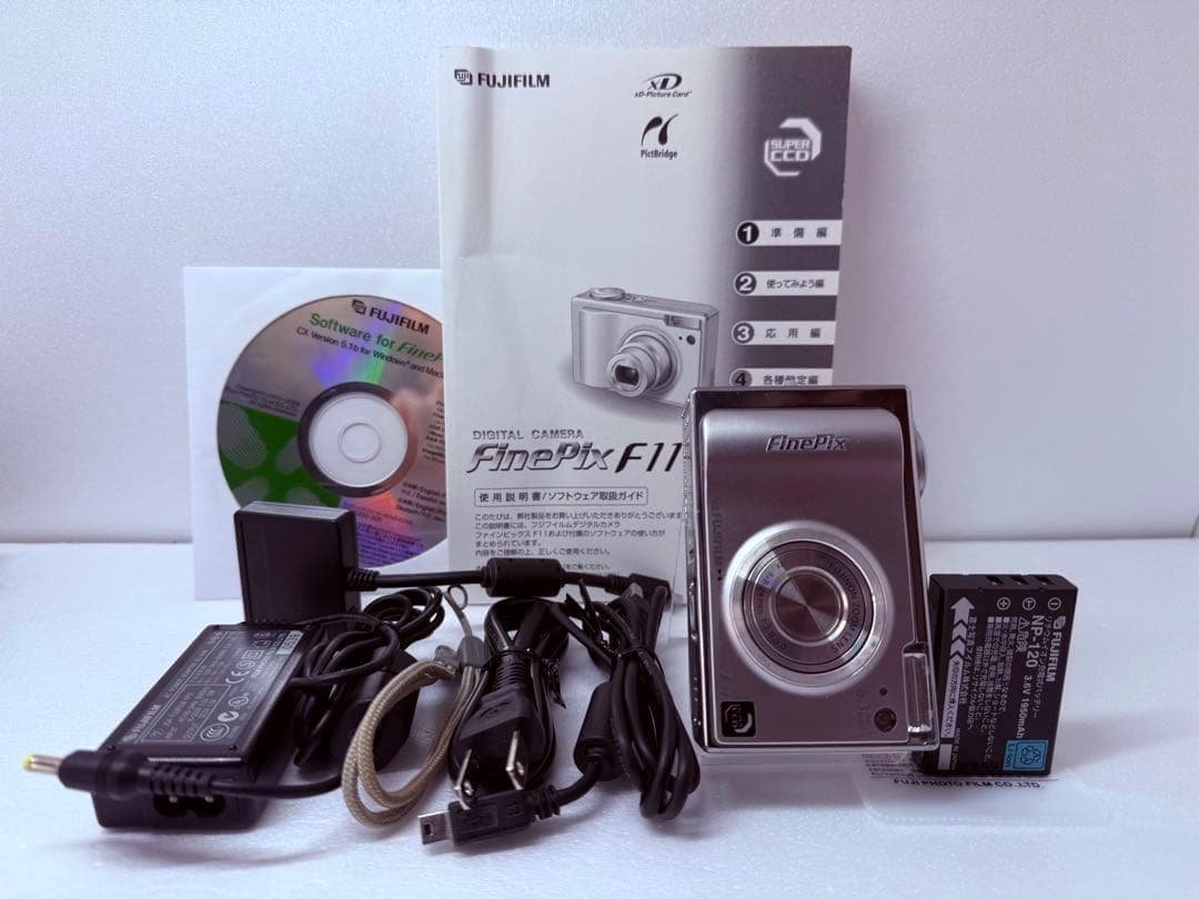 FUJIFILM FinePix F11 動作確認済 レトロコンデジ エモい撮影 オールドコンデジ】20年近く前のコンデジの実力は？スーパーCCD