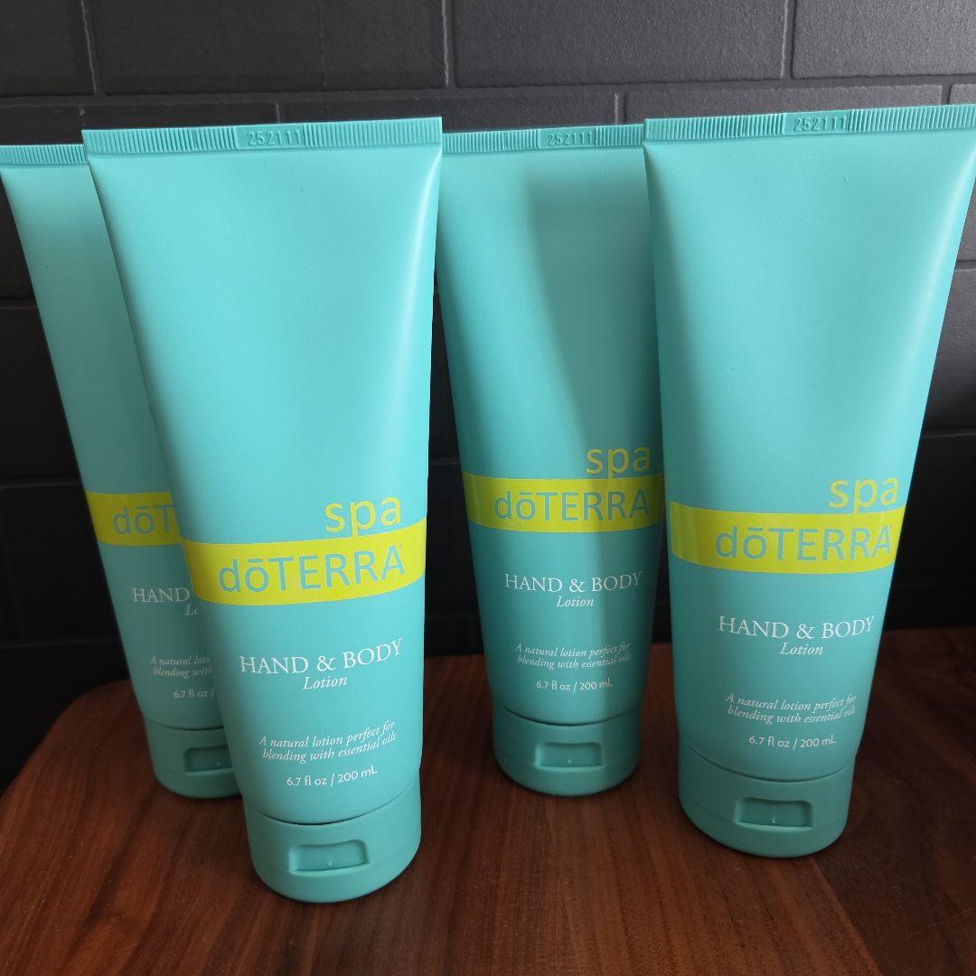 新品未使用 doTERRA ハンド&ボディローション 200ml×4本 クリーム 新品未使用 doTERRA ハンド&ボディローション 200ml×4本 クリーム