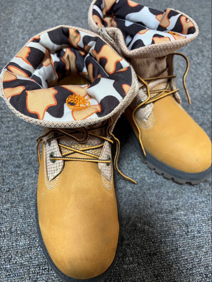 Timberland ティンバーランド カモフラージュ 迷彩柄ワークブーツ Timberland 迷彩柄 ワークブーツ ティンバーランド - メルカリ