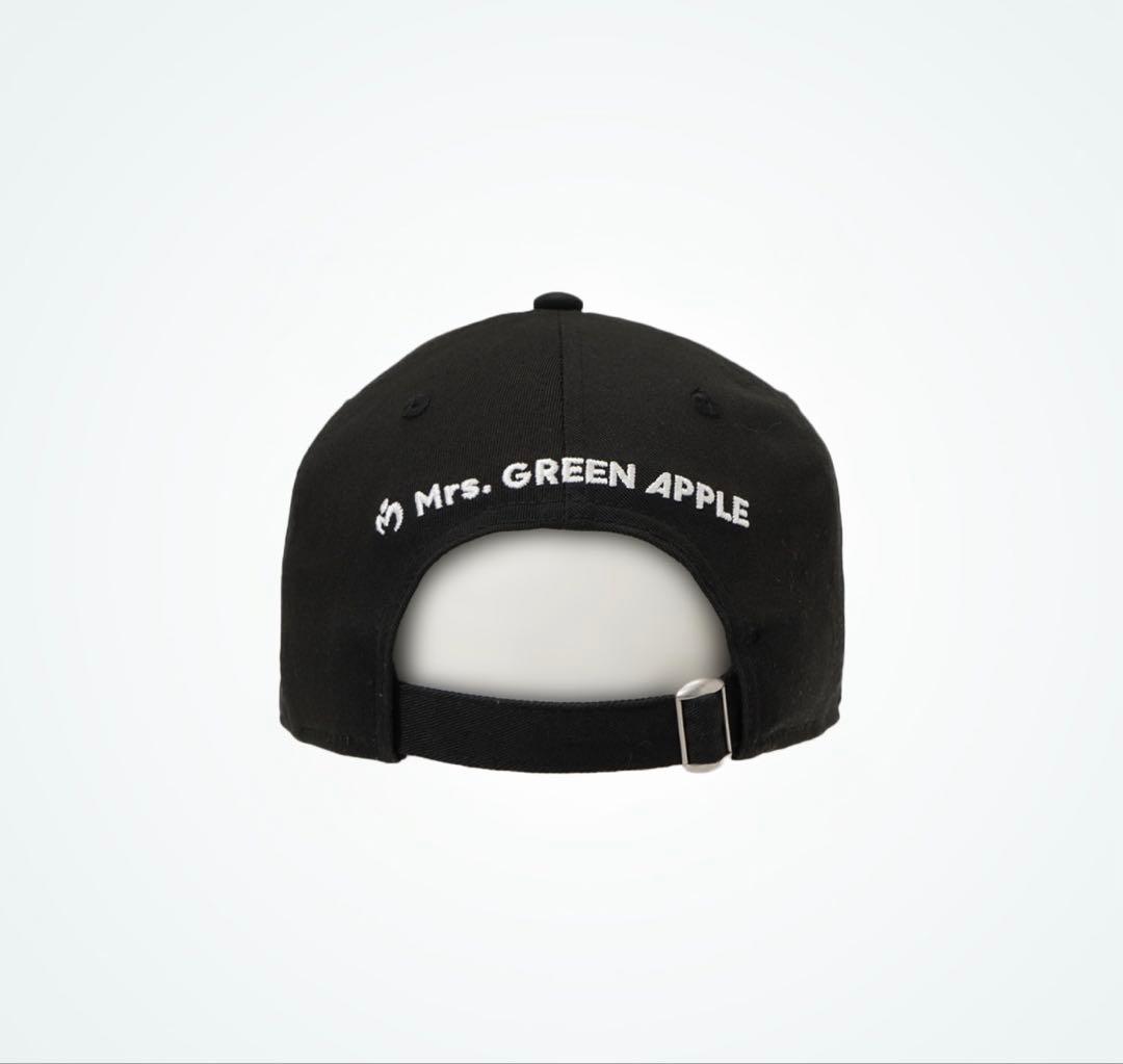 Mrs.GREEN APPLE×NEW ERAコラボCAP BLACK - メルカリ
