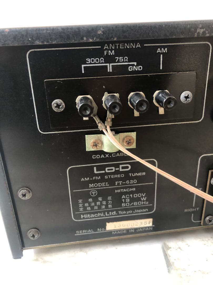 Lo-D FT-620ラジオチューナー(A27) - メルカリ