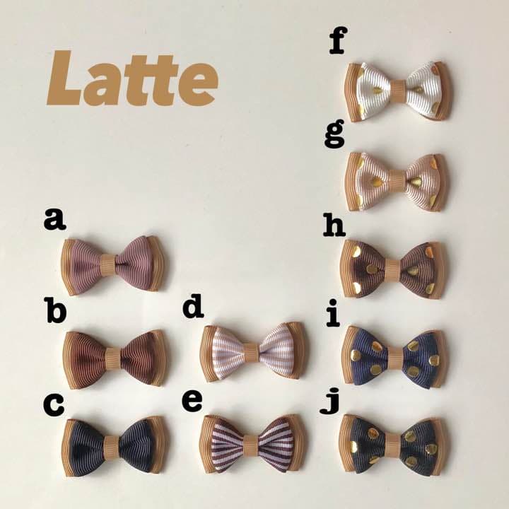 ベビーヘアクリップ⋈ヘアゴム❤︎ラテ P112658907 - ファッション雑貨