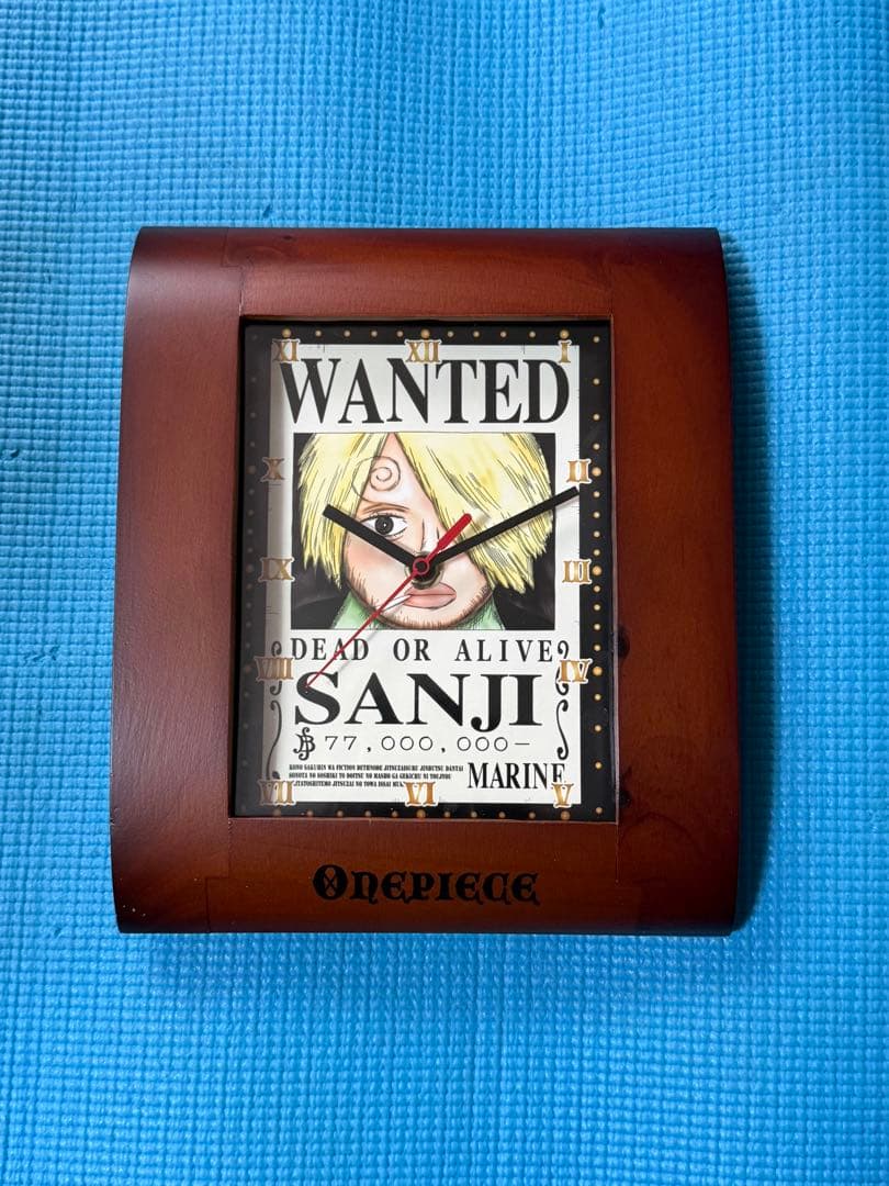 ONE PIECE サンジ ウォールクロック 非売品 - メルカリ